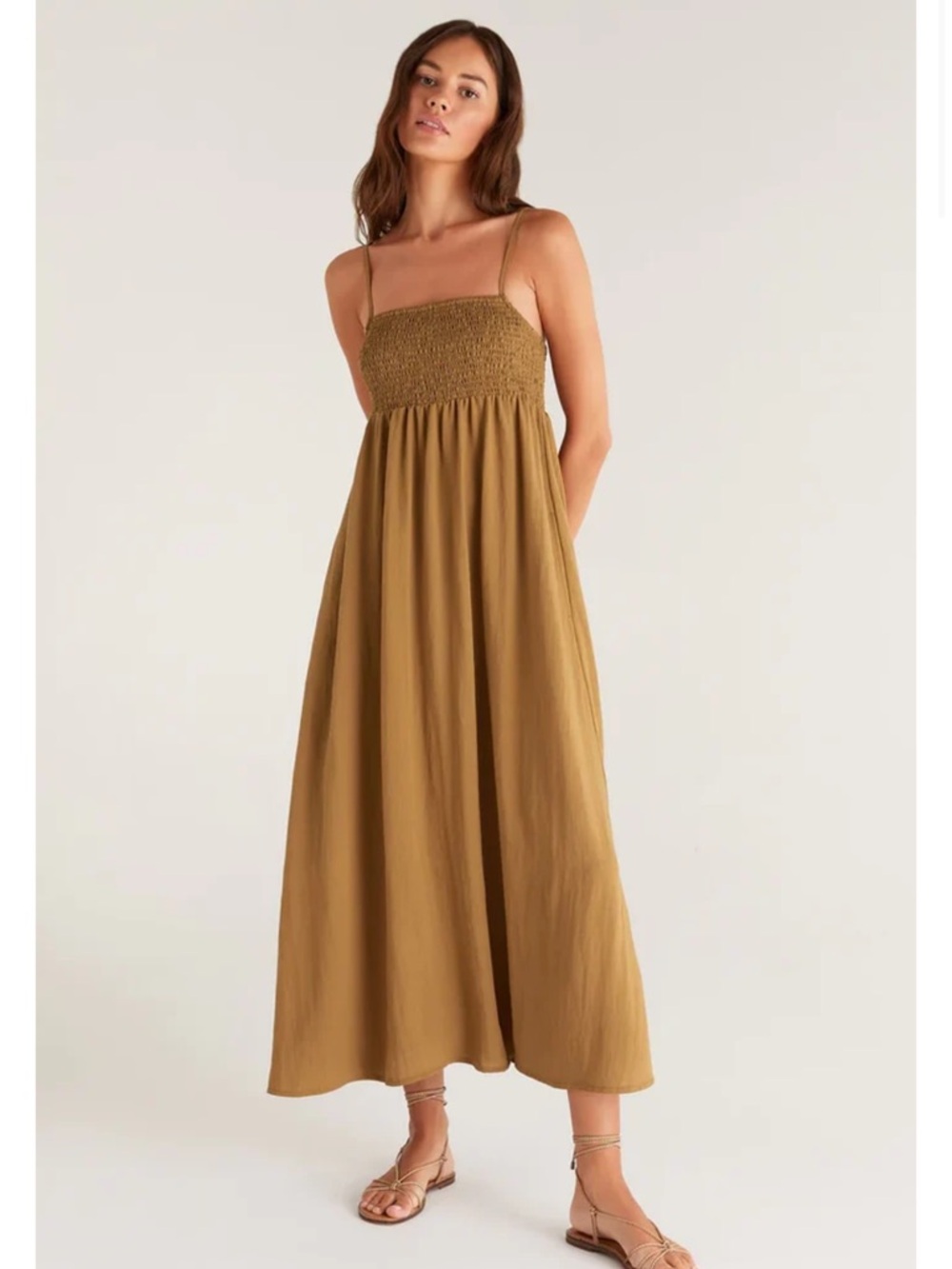 Z Supply Beachside Midi Dress Size Medium